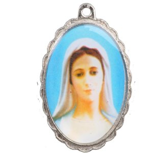 Medaglione MADONNA 2x4 cm