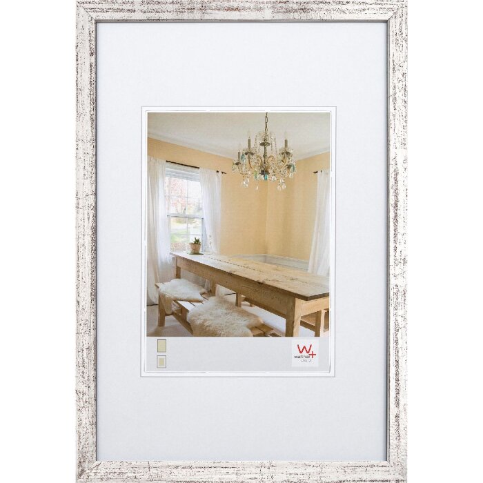 Walther cornice in legno PEPPERS 40x50 cm argento
