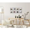 Walther cornice in legno PEPPERS 40x50 cm argento