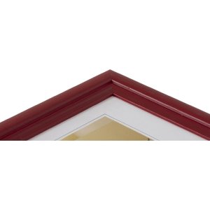 Cornice Artos in legno 10x15 cm Henzo - rosso
