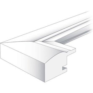 Cornice Artos in legno 10x15 cm Henzo - rosso