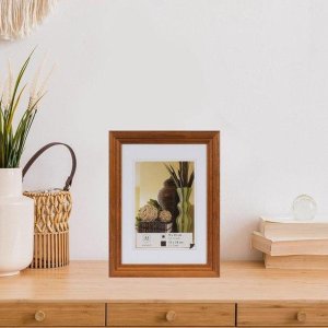 Henzo Cornice in legno Artos 10x15 cm marrone scuro