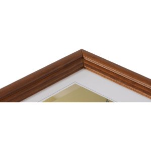 Henzo Cornice in legno Artos 10x15 cm marrone scuro