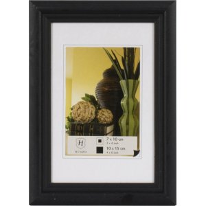 Cornice di legno 10x15 cm Artos - nero