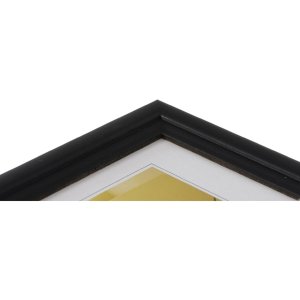 Cornice di legno 10x15 cm Artos - nero