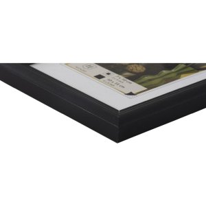 Cornice di legno 10x15 cm Artos - nero