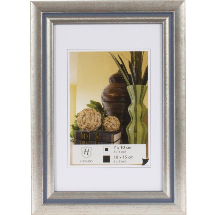 Cornice di legno Henzo Artos 10x15 cm argento