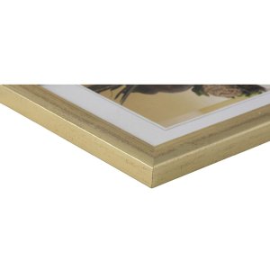 Cornice 10x15 cm in legno Artos - oro