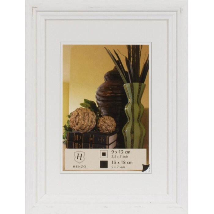 Cornice in legno Henzo Artos bianco 13x18 cm