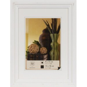 Cornice in legno Henzo Artos bianco 13x18 cm