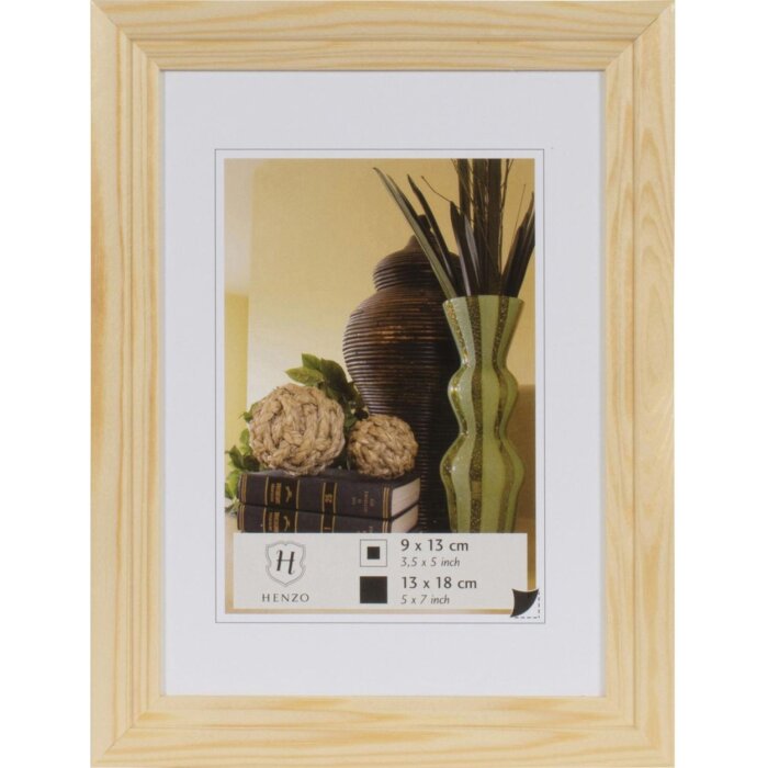Cornice in legno Henzo Artos 13x18 cm naturale