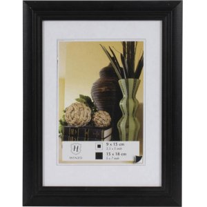 Cornice Artos 13x18 in legno - nero
