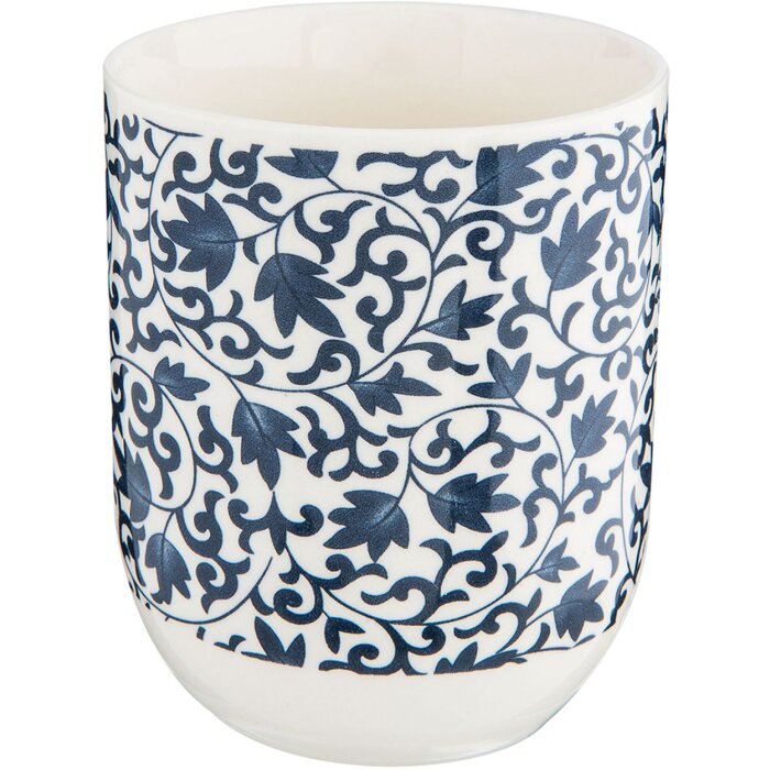 Tazza in ceramica blu di Clayre & Eef
