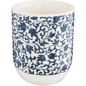 Tazza in ceramica blu di Clayre & Eef