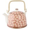 Teiera Ø 14x14 cm Ceramica rosa