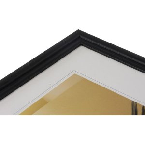 Cornice in legno Henzo Artos 21x30 cm nera per documenti DIN A4