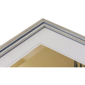 Cornice in legno Henzo Artos 21x30 cm argento cornice per documenti DIN A4