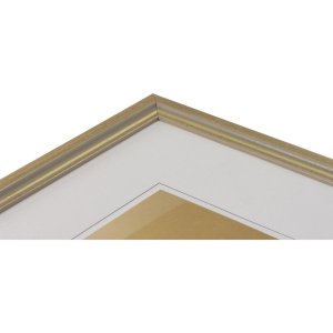 Cornice DIN A4 in legno Artos 21x30 - oro