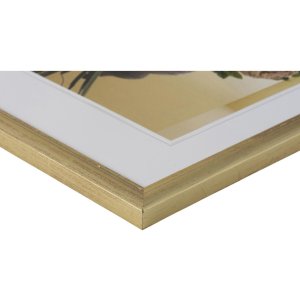 Cornice DIN A4 in legno Artos 21x30 - oro