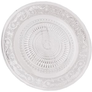 Clayre & Eef 6GL0224 Piatto da portata Ø 25 cm...