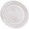 Clayre & Eef 6GL0224 Piatto da portata Ø 25 cm Vetro Rotondo