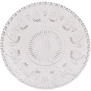Clayre & Eef 6GL0226 Piatto da pranzo rotondo in...