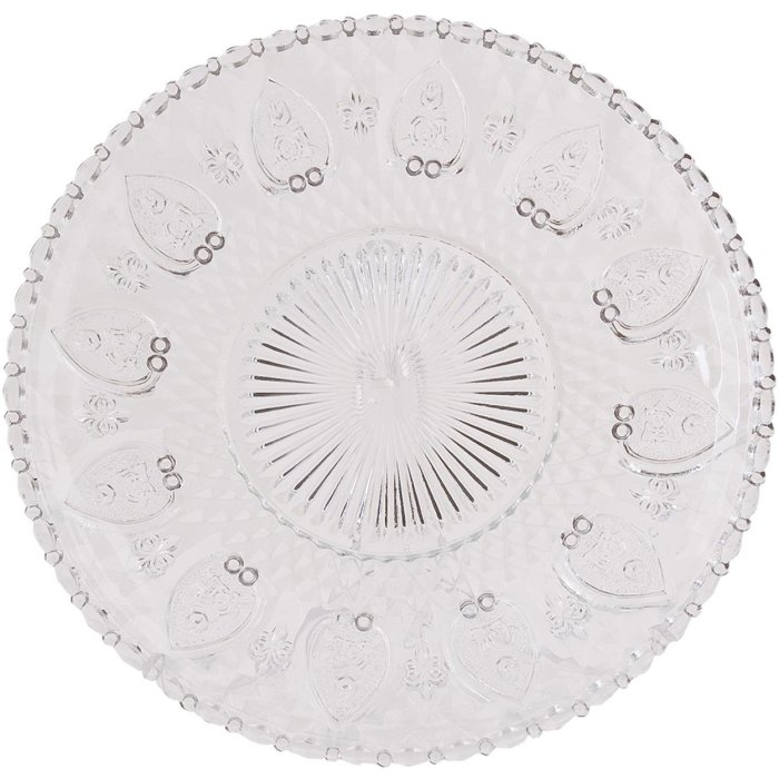 Piatto di vetro 6GL0227 Ø 25 cm