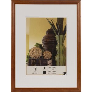 Henzo Cornice in legno Artos 30x40 cm marrone scuro