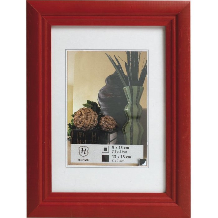 Cornice Artos in legno 30x45 cm - rosso