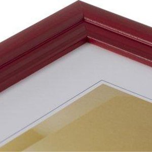 Cornice Artos in legno 30x45 cm - rosso