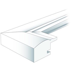 Cornice 30x45 cm in legno Artos - blu