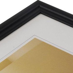 30x45 cm cornice in legno Artos - nero
