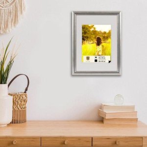 Cornice in legno Henzo Artos 30x45 cm argento