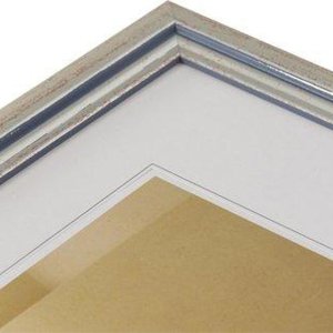 Cornice in legno Henzo Artos 30x45 cm argento