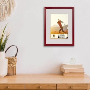 Henzo Cornice in legno Artos 40x50 cm rosso