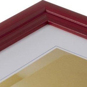 Henzo Cornice in legno Artos 40x50 cm rosso