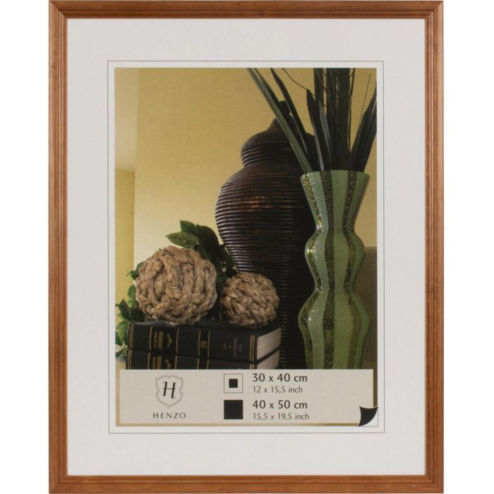 Cornice in legno Artos 40x50 cm - marrone scuro