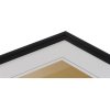 Cornice Artos in legno 40x50 cm - nero