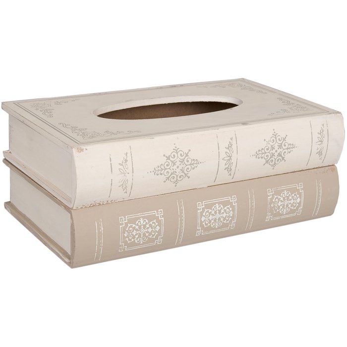 Scatola in legno per fazzoletti 25x15x11 cm