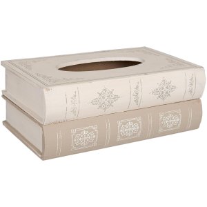 Scatola in legno per fazzoletti 25x15x11 cm