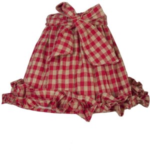 Clayre & Eef Paralume Ø 23x15 cm rosso E27