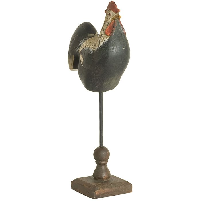 Clayre & Eef Decorazione Figura Gallo 34 cm