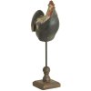 Clayre & Eef Decorazione Figura Gallo 34 cm