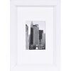 Cornice di plastica METALLICA 10x15 cm - bianco