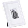 Cornice di plastica METALLICA 10x15 cm - bianco