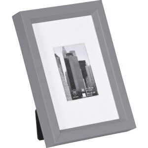 Cornice di plastica 10x15 cm METALLICA - argento