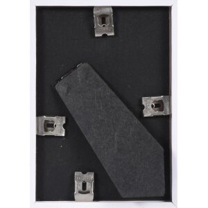 Cornice di plastica 10x15 cm METALLICA - argento