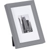 Cornice di plastica 10x15 cm METALLICA - argento