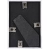 Cornice di plastica 10x15 cm METALLICA - argento