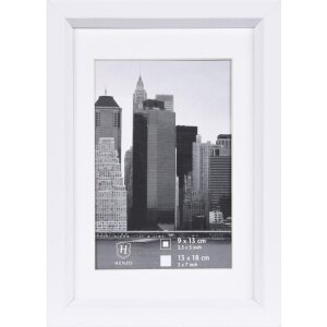 Cornice in plastica METALLICA 13x18 cm - bianco